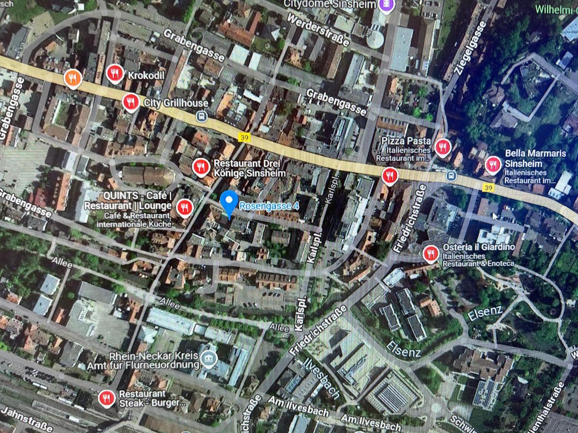City Apartment Stadtwohnung Mit Kueche Und Netflix Nahe Bahnhof Зинсхайм Экстерьер фото